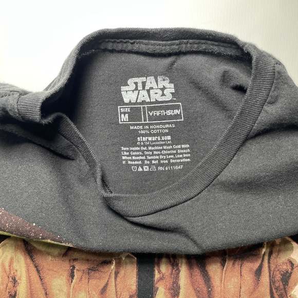 Star Wars The Mandalorian Baby Yoda Graphic T-shirt - Picture 4 of 4